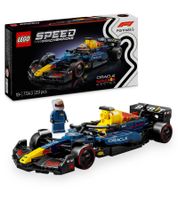 LEGO Formula 1 Speed Champions Oracle Red Bull Racing RB20 F1® Rennauto aus LEGO Steinen hat dieselben Designdetails wie der echte Bolide Lego-Set 8166462 Bunt