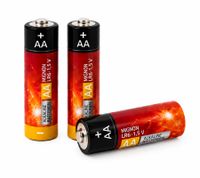 24x Alkaline Batteries AA Mignon LR6 1.5 V **B-Grade – tested** Multicolored
