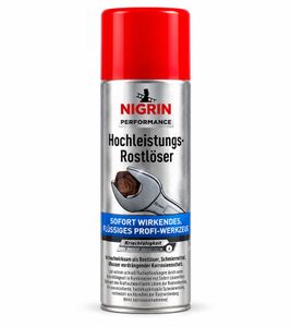 250ml NIGRIN Performance Hochleistungs-Rostlöser mit HYBRID-Formel, hoher Kriechfähigkeit, Schmierwirkung & Korrosionsschutz für Wartung & Reinigung