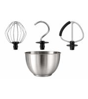 TOWER Standmixer / Küchenmaschine mit 12 Geschwindigkeitsstufen Mixer herausnehmbare 3,5-Liter-Rührschüssel **B-Ware – geprüft** Cremeweiß