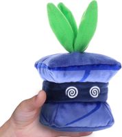 BLOX FRUITS Sammel-Plüschfigur Mystery Plush Series 1 – Blizzard Fruit, Rocket Fruit, Light Fruit, Owl Fruit, Love Fruit, Smoke Fruit, Love Fruit Permanent & Sound Fruit 1 von 8 zufällig mit DLC-Code 10 cm