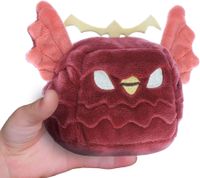 BLOX FRUITS Sammel-Plüschfigur Mystery Plush Series 1 – Blizzard Fruit, Rocket Fruit, Light Fruit, Owl Fruit, Love Fruit, Smoke Fruit, Love Fruit Permanent & Sound Fruit 1 von 8 zufällig mit DLC-Code 10 cm
