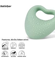2-in-1 Satisfyer Perfect Pair 3 Vibrator & Penisring mit Vibrationen mit 12 verschiedenen Vibrationsprogrammen Sexspielzeug 9906399 Grün