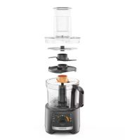 KENWOOD MultiPro Compact 2 in 1 Küchenmaschine & Standmixer mit 2 Geschwindigkeitsstufen 2,1 L und 1,2 L Mixbehälter 800W **B-Ware – geprüft** Grau