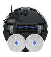 ECOVACS Deebot Mini Robot Vacuum & Mop with Omni All-in-One Station and Integrated Carry Handle – OZMO Turbo 2.0 Mopping System with 45°C Hot Air Drying – White