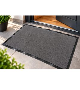 andiamo Fußmatte Turin 60 x 80 cm Sauberlaufmatte für den Innen- und Außenbereich Fußabtreter **B-Ware – geprüft** Grau