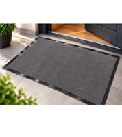 andiamo Fußmatte Turin 60 x 80 cm Sauberlaufmatte für den Innen- und Außenbereich Fußabtreter **B-Ware – geprüft** Grau
