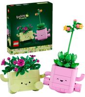 LEGO BOTANICALS Rocking Plants 2 Kunstpflanzen & 2 pastellfarbene Blumentöpfe, Set mit Kunstblumen, 253 Teile **B-Ware – geprüft** 11506 in Bunt