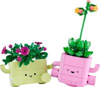 LEGO BOTANICALS Rocking Plants 2 Kunstpflanzen & 2 pastellfarbene Blumentöpfe, Set mit Kunstblumen, 253 Teile **B-Ware – geprüft** 11506 in Bunt