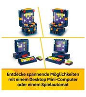LEGO Creator 3in1 Retro-Spielkonsole 31380 mit 268 Teilen, 3 Bauvarianten Spielkonsole, Mini-PC & Spielautomat ab 8 Jahren **B-Ware – geprüft** Bunt