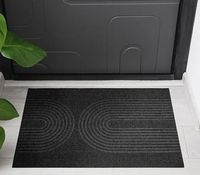 andiamo Fußmatte Tokio Black 90 x 60 cm Sauberlaufmatte für den Innen- und Außenbereich Fußabtreter **B-Ware – geprüft** Schwarz