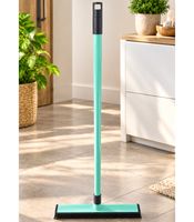 Praktischer Gummibesen – Bodenbesen für Tierhaare, Staub & Schmutz ca. 85 cm **B-Ware – geprüft** Türkis