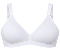 Sujetador de mujer con copas suaves y sin aros – Cómodo sujetador blanco