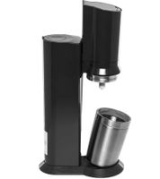 SodaStream Crystal 3.0 Wassersprudler Sprudelgerät Schwarz – Glaskaraffe & CO₂-Zylinder können fehlen **B-Ware – geprüft** Schwarz