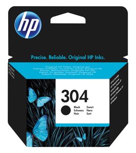 HP 304 Original Black Ink Cartridge – Up to 120 Pages **B-Stock – Inspected** Black
