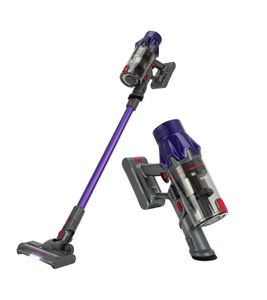 ProfiCare Cordless Stick Vacuum Cleaner with Handheld Unit, LED Display, 300W **B-Stock – Tested** PC BS 3148 Purple/Grey