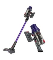 ProfiCare Cordless Stick Vacuum Cleaner with Handheld Unit, LED Display, 300W **B-Stock – Tested** PC BS 3148 Purple/Grey