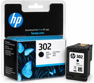 Cartucho de tinta original HP 302 (negro) – hasta 170 páginas **Producto reacondicionado/con embalaje dañado – verificado**