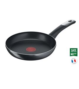 Ø 24 cm Tefal Hard Titanium Essential Bratpfanne mit Titanium-Antihaftbeschichtung Pfanne **B-Ware – geprüft** Schwarz