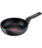 Ø 24 cm Tefal Hard Titanium Bratpfanne mit Titanium-Antihaftbeschichtung Pfanne **B-Ware – geprüft** Schwarz