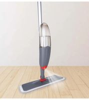 Dirt Devil Sprühwischer 360° drehbarer Wischmop ohne Wischbezug 640ml Wassertank **B-Ware – geprüft** Grau