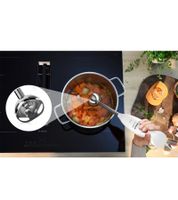 BOSCH CleverMixx MSM24510 Stabmixer 400 W mit 4-Klingen-Edelstahlmesser Pürierstab mit AntiSplash-Funktion B-Ware – geprüft Schwarz
