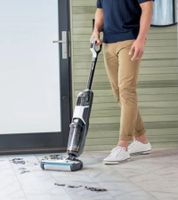 Aspiradora y fregadora de suelos inalámbrica Bissell CrossWave HF3 Pro con tecnología de doble depósito (200 W) – **Producto reacondicionado (B-Stock) – Verificado** – Negro