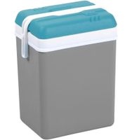 Nevera portátil EDA de 15 litros de capacidad; mantiene el frío hasta 10 horas; aprox. 30 × 21,5 × 39 cm **Producto de segunda categoría (B-Stock) – verificado** Gris/Blanco
