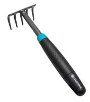 GARDENA Blumengabel mit rutschhemmender Griffoberfläche Kleinhäckchen Garten-Zubehör ca. 30 × 8,8 × 7,6 cm **B-Ware – geprüft** Grau