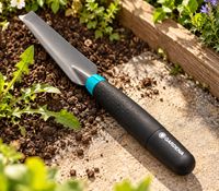 GARDENA Unkrautstecher mit rutschhemmender Griffoberfläche – Praktischer Unkrautentferner für Garten & Beet – Gartenwerkzeug ca. 37 cm **B-Ware – geprüft** Grau