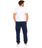 2er Pack FRUIT OF THE LOOM Herren Freizeithose Jogginghose - Seitentaschen, Elastischer Taillenbund mit Kordelzug in Schwarz/Dunkelblau