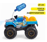 25cm Dickie Toys Wave Runner Monster Truck with Light, Sound, Steam Effect, Suspension & Rubber Tyres Ages 3+ **B-Grade – tested** Multicoloured
