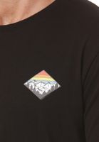 Lakeville Mountain men’s T-shirt Tas with front and back prints black