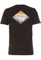 Lakeville Mountain men’s T-shirt Tas with front and back prints black