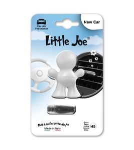 Little Joe Désodorisant Voiture New Car Figurine 3D pour Grille d’Aération jusqu’à 45 Jours **Produit de second choix – testé** avec Clip