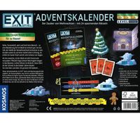 KOSMOS EXIT Spiel Adventskalender „Der Zauber von Weihnachten“ Familienspaß Rätsel-Adventskalender mit 24 Rätseln für die Weihnachtszeit **B-Ware – geprüft** 54867 Mehrfarbig