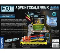 KOSMOS EXIT Spiel Adventskalender „Der verschwundene Hollywood-Star“ Familienspaß Rätsel-Adventskalender mit 24 Rätseln für die Weihnachtszeit **B-Ware – geprüft** 49967 Mehrfarbig