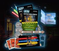 KOSMOS EXIT Spiel Adventskalender „Der verschwundene Hollywood-Star“ Familienspaß Rätsel-Adventskalender mit 24 Rätseln für die Weihnachtszeit **B-Ware – geprüft** 49967 Mehrfarbig
