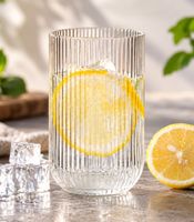 4 Stück DR Home Division Trinkglas 4 x 260 ml für alle Getränke geeignet **B-Ware – geprüft** in Weiß oder Schwarz