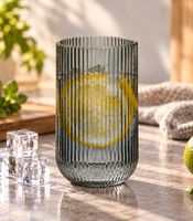 4 Stück DR Home Division Trinkglas 4 x 260 ml für alle Getränke geeignet **B-Ware – geprüft** in Weiß oder Schwarz