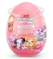 ZURU Rainbocorns Puppycorn Scented Surprise Überraschungsei mit Plüschtier & +10 Überraschungen inkl. Duft-Accessoires – Zufällige Puppycorn-Auswahl **B-Ware – geprüft** Mehrfarbig
