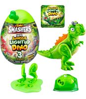 ZURU SMASHERS Jurassic Light Up Dino Ei Mini Serie 1 – Überraschungsei mit leuchtender Dinosaurier-Spielfigur **B-Ware – geprüft** Mehrfarbig