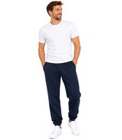 2er Pack FRUIT OF THE LOOM Herren Freizeithose Jogginghose - Seitentaschen, Elastischer Taillenbund mit Kordelzug in Schwarz/Grau oder Schwarz/Dunkelblau