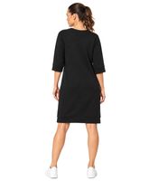 KangaROOS Damen Long-Sweatshirt – sportiver Sweatshirt mit legerer Passform – Bequemes Damen-Oberteil in Schwarz