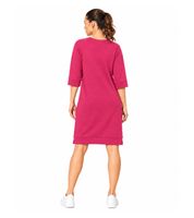 Sudadera larga para mujer KangaROOS – estilo deportivo con corte holgado – Prenda cómoda para mujer en rosa o negro