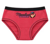 Pack de 3 braguitas de algodón para niñas de Miraculous Ladybug – Ropa interior cómoda con 3 diseños diferentes – Multicolor