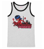Pack de 2 Camisetas Interiores Miraculous para Niños de Algodón sin Mangas con Diferentes Diseños Multicolor