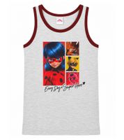 Pack de 2 Camisetas Interiores Miraculous para Niños de Algodón sin Mangas con Diferentes Diseños Multicolor