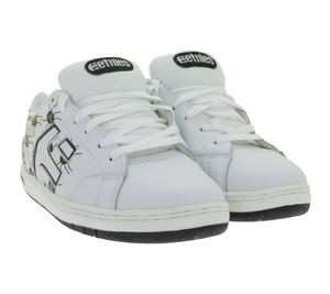 Baskets unisexe Etnies Cinch SMU – Style skate avec motif araignée – 430700000-4199 – Blanc/Noir