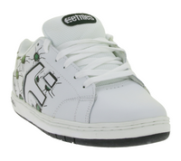 Baskets unisexe Etnies Cinch SMU – Style skate avec motif araignée – 430700000-4199 – Blanc/Noir